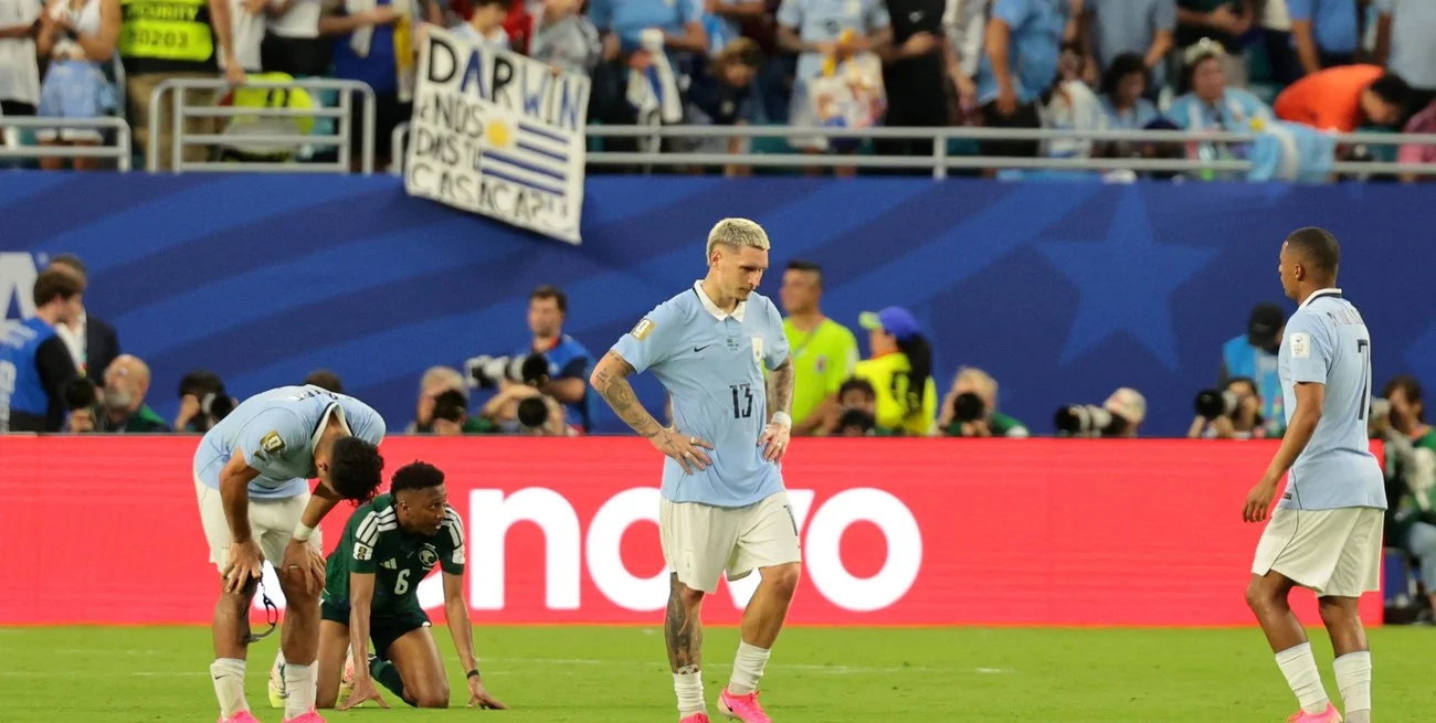 Arabia Saudita y Uruguay empataron 1 a 1