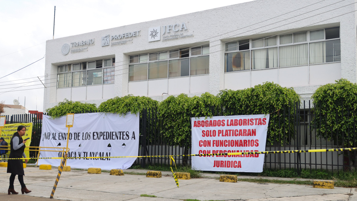 Cierran oficina auxiliar de la Junta Federal de Conciliación en Puebla