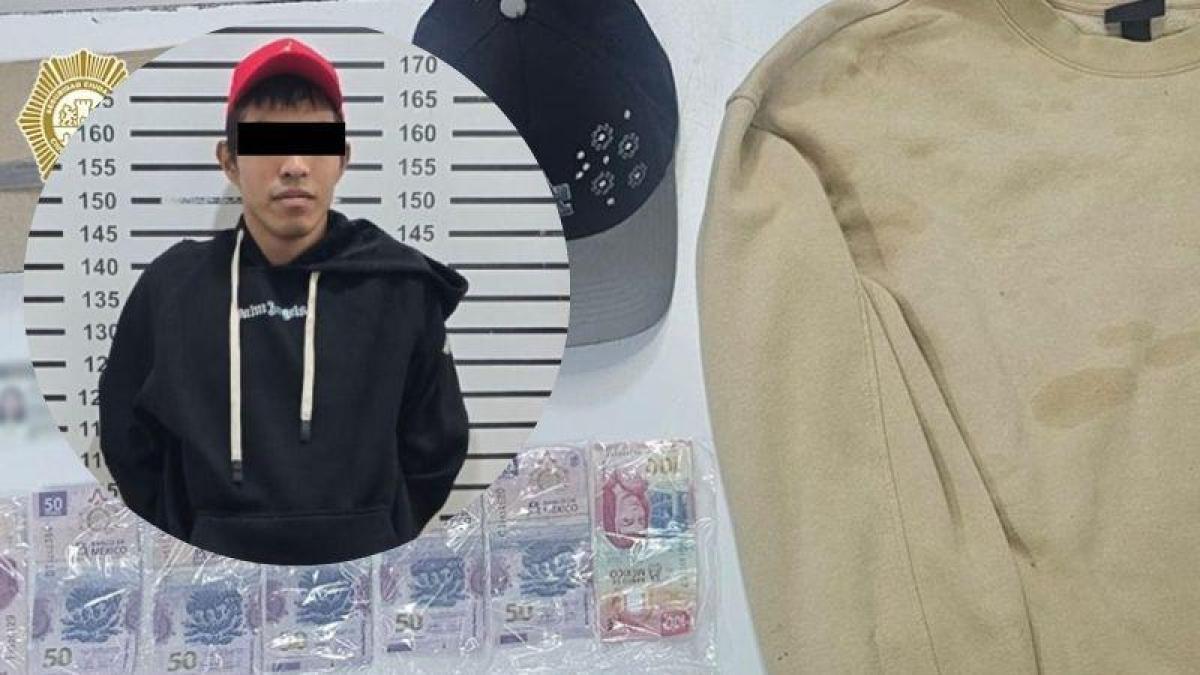 Capturan a sujeto relacionado con asaltos a tiendas en Magdalena Contreras