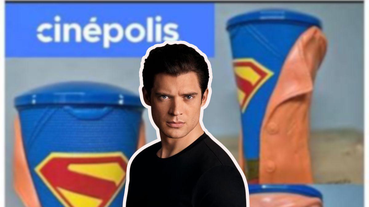 Actor de Superman dice que no le gustó el vaso coleccionable que sacó Cinépolis