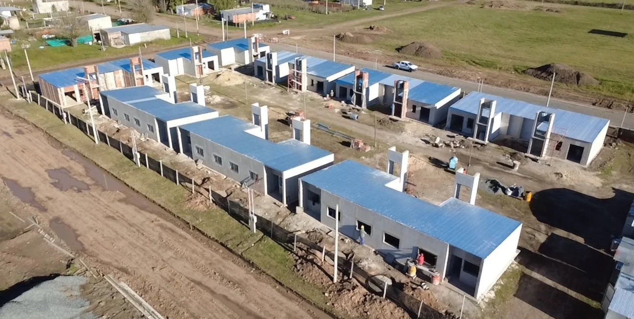Salto Grande suma infraestructura con viviendas, saneamiento y mejoras urbanas