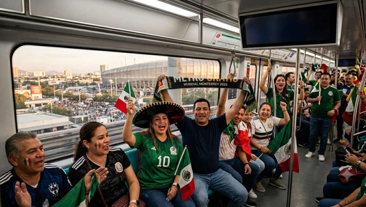 Servicio gratis de Metrorrey por partidos de Mundial; en qué horarios