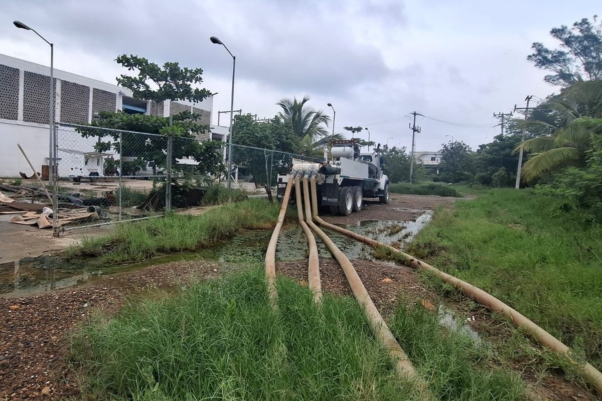 Conagua despliega operativo en Piedras Negras tras intensas lluvias