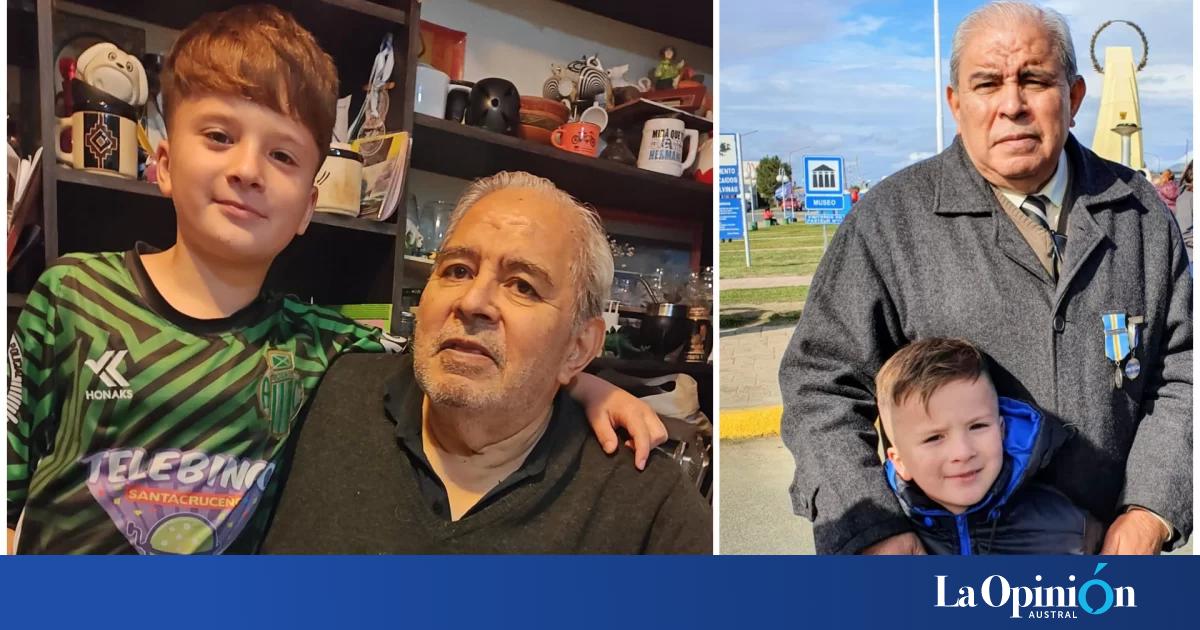 Alfredo Tarcaya, veterano de la guerra de Malvinas, le tomará la promesa a la bandera a su bisnieto