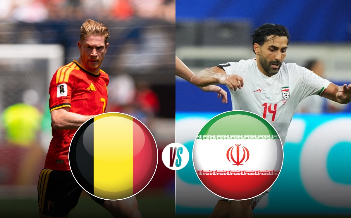 Bélgica vs Irán: Horario y dónde ver EN VIVO partido Mundial 2026