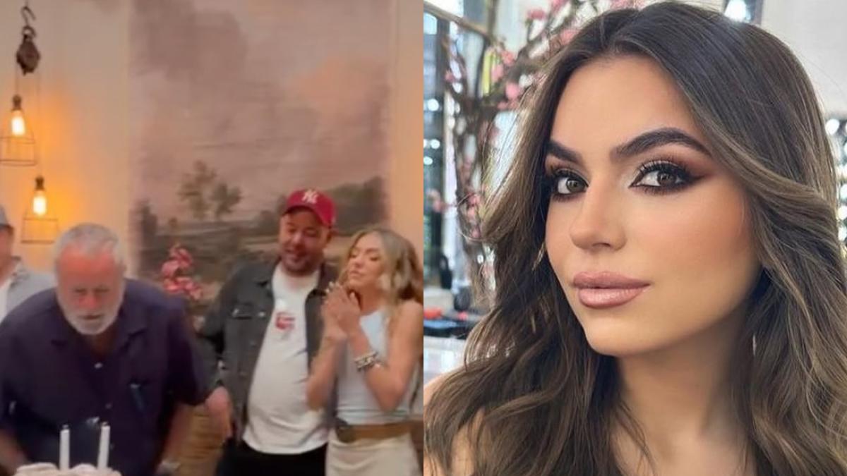 Sofía Castro celebra el cumpleaños de su papá,