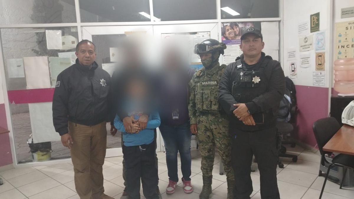 Rescatan a niño sustraído de un parque en Ecatepec, Edomex