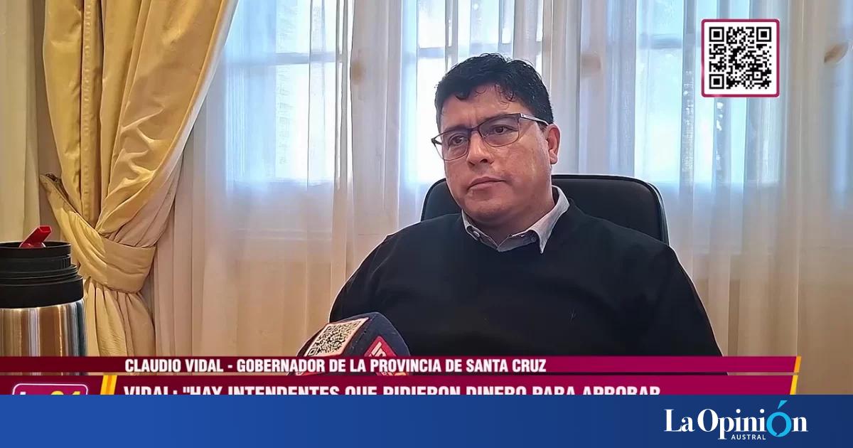 Gobernador Claudio Vidal: "Hay intendentes de la oposición que pidieron dinero para que salga la ley de financiamiento"