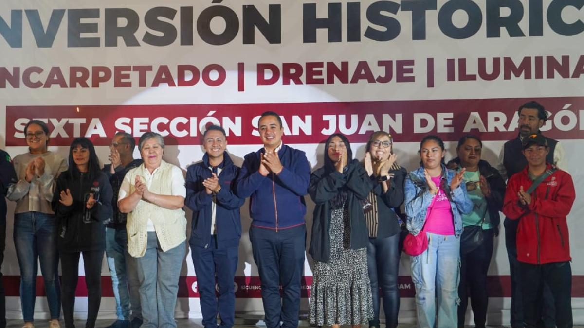 Invierte GAM 100 mdp junto a SEGIAGUA para blindar contra inundaciones a San Juan de Aragón