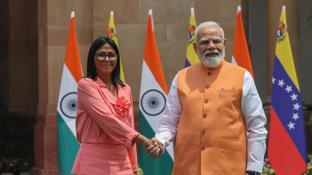 India y Venezuela sellan una alianza estratégica por el petróleo ante la crisis en el estrecho de Ormuz