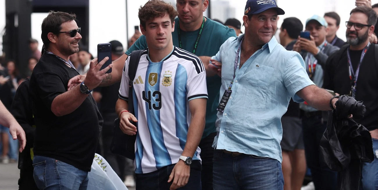 Colapinto palpita el Mundial y quiere ver a la Selección Argentina: "Estoy muy emocionado"