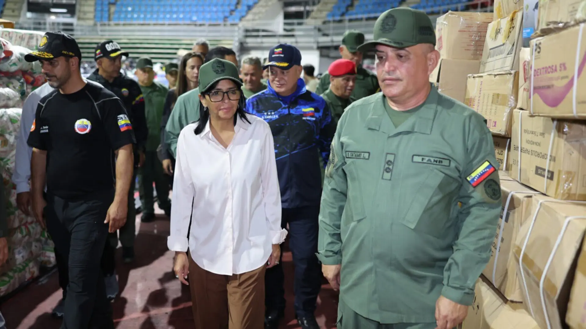 Delcy Rodríguez anuncia un plan de construcción de viviendas tras los terremotos en Venezuela "en el menor tiempo posible"