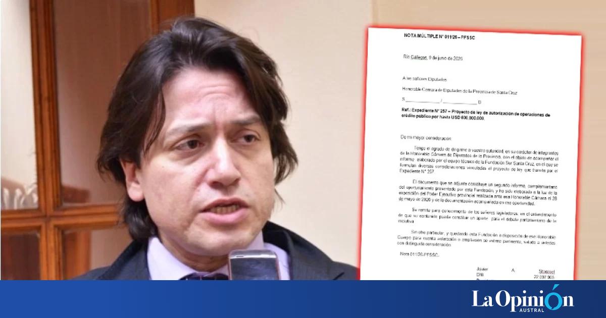 La Fundación Sur Santa Cruz advirtió sobre el impacto financiero y las "debilidades de control del empréstito provincial"