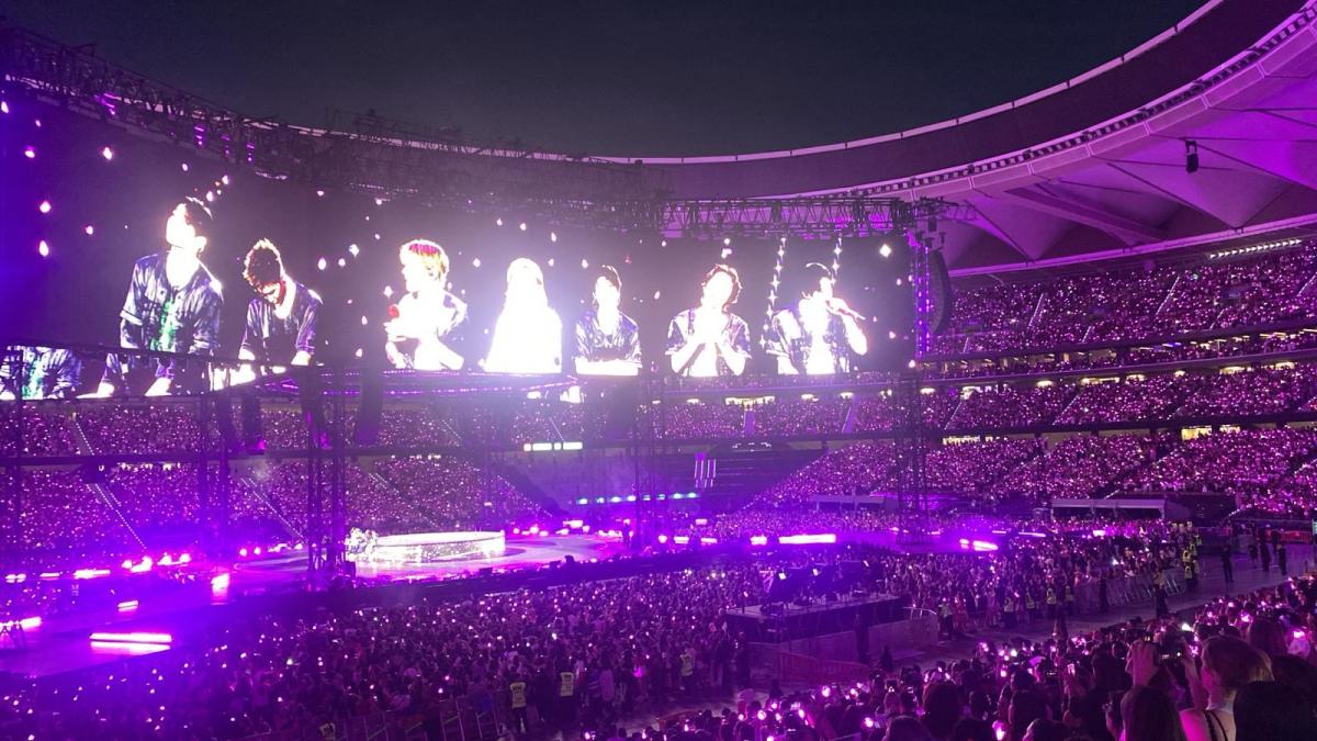 BTS, emblema del K-pop, desembarca en Madrid ante un Metropolitano entregado