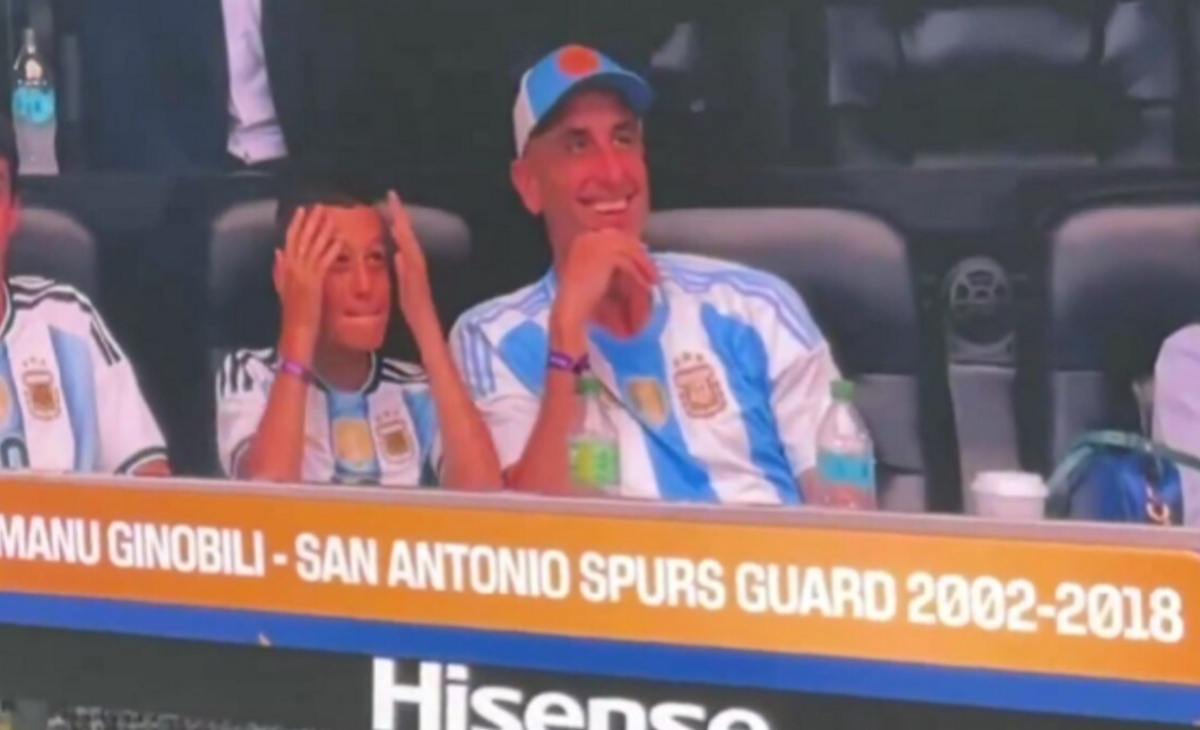 "Qué privilegio": Manu Ginóbili vivió el récord histórico de Messi