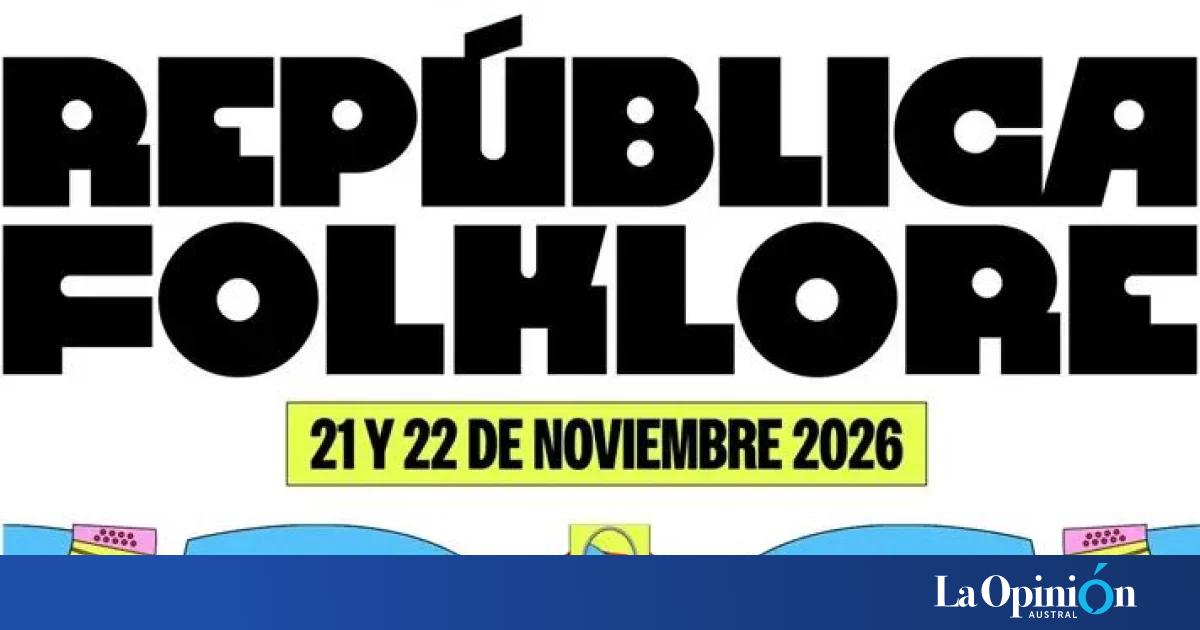 República Folklore confirmó su esperada grilla