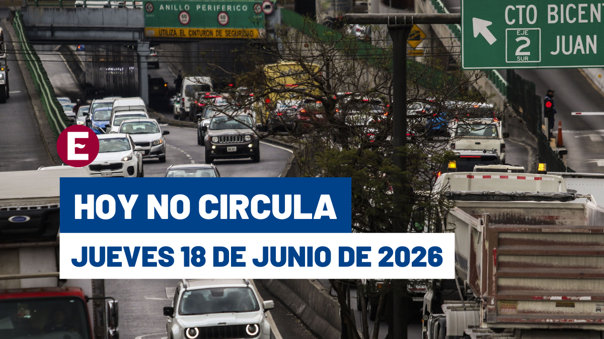 Hoy no Circula del jueves 'paraliza' a estos automóviles en CDMX y Edomex
