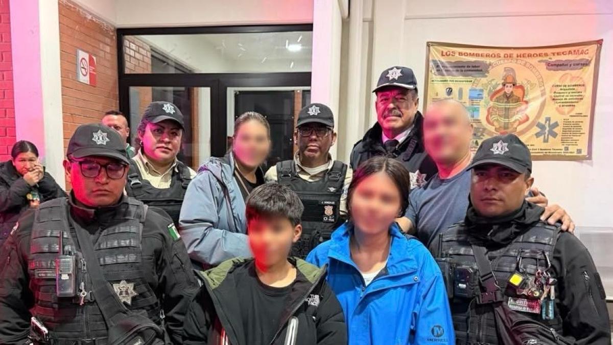 Frustran secuestro virtual y rescatan a dos menores en Tecámac