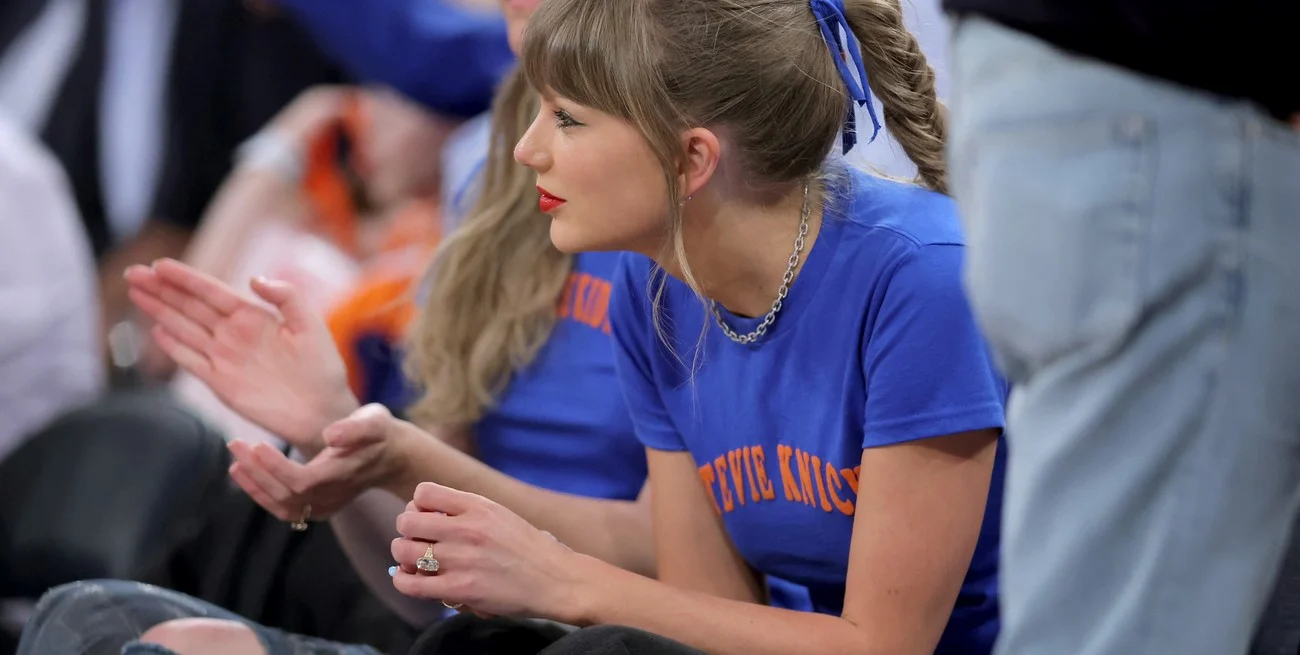 Taylor Swift, Kylie Jenner y Timothée Chalamet revolucionaron el partido de los Knicks