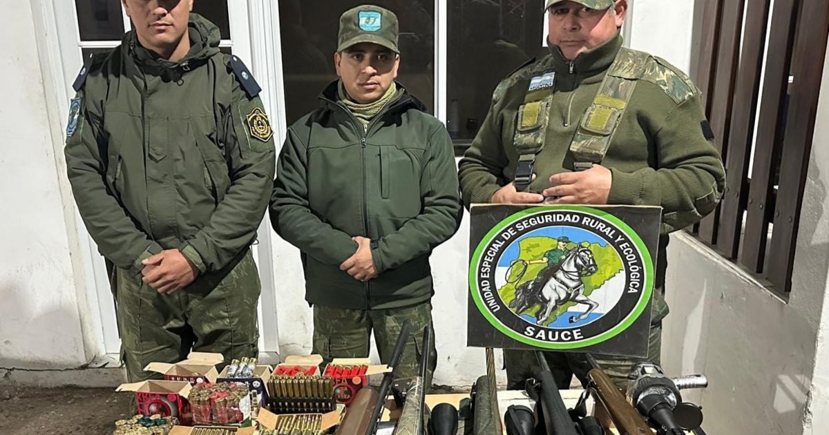 Corrientes: desarticularon una red de caza ilegal y secuestraron un arsenal
