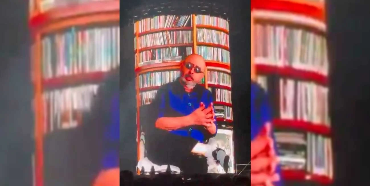 Cuándo fue y qué dijo el Indio Solari en su última aparición en público