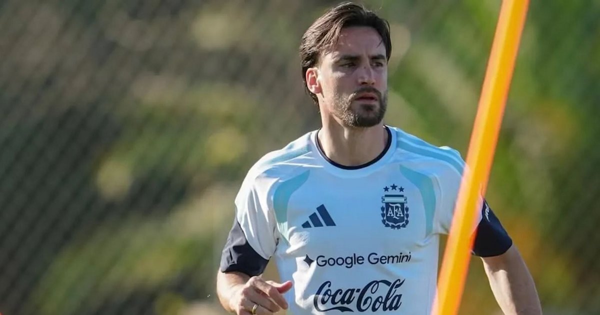 Nicolás Tagliafico entrenó a la par de sus compañeros