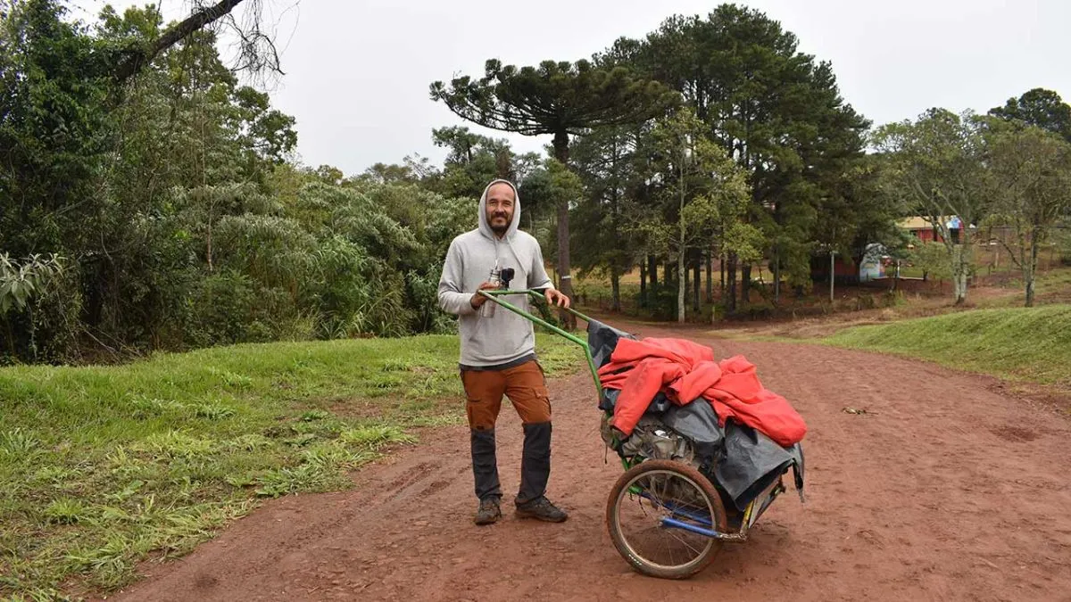 "Lo que más me sorprende del viaje es aprender a conocerme a mí mismo"