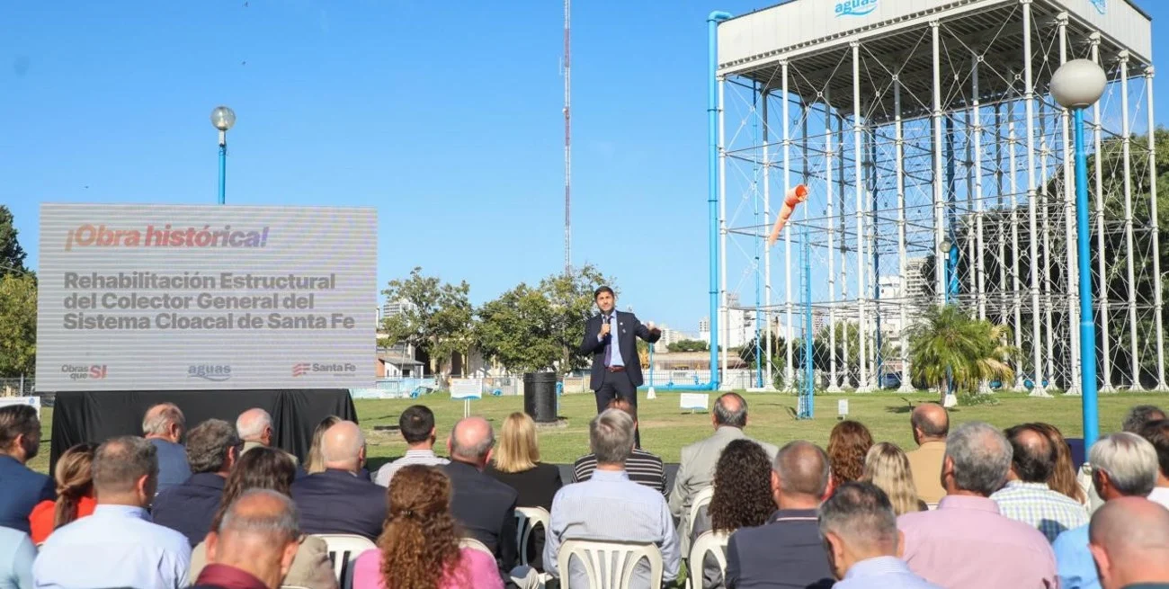 Saneamiento oficial: primer superávit en la historia de Aguas Santafesinas
