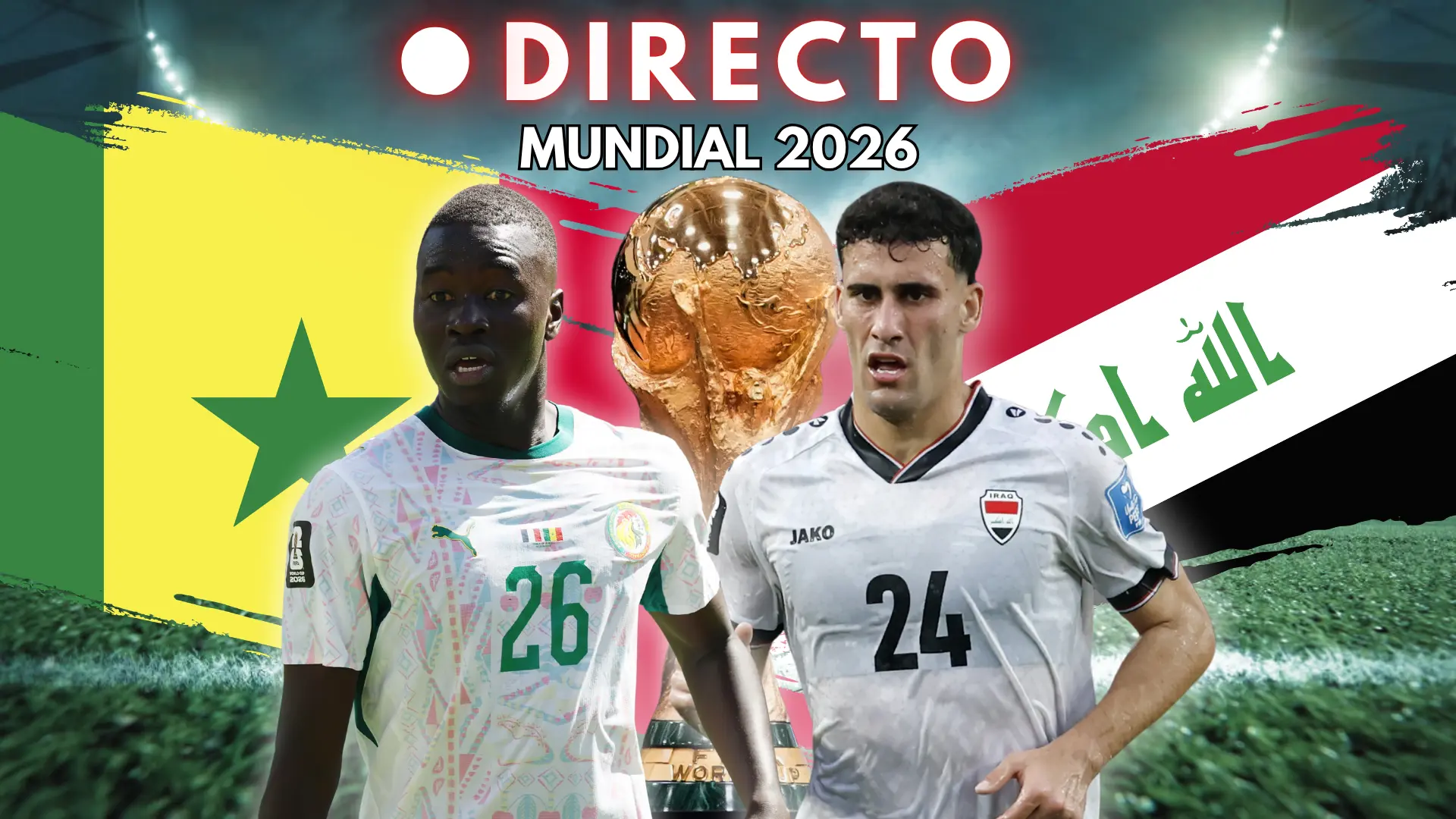 Senegal e Irak, en busca del milagro por seguir en el Mundial