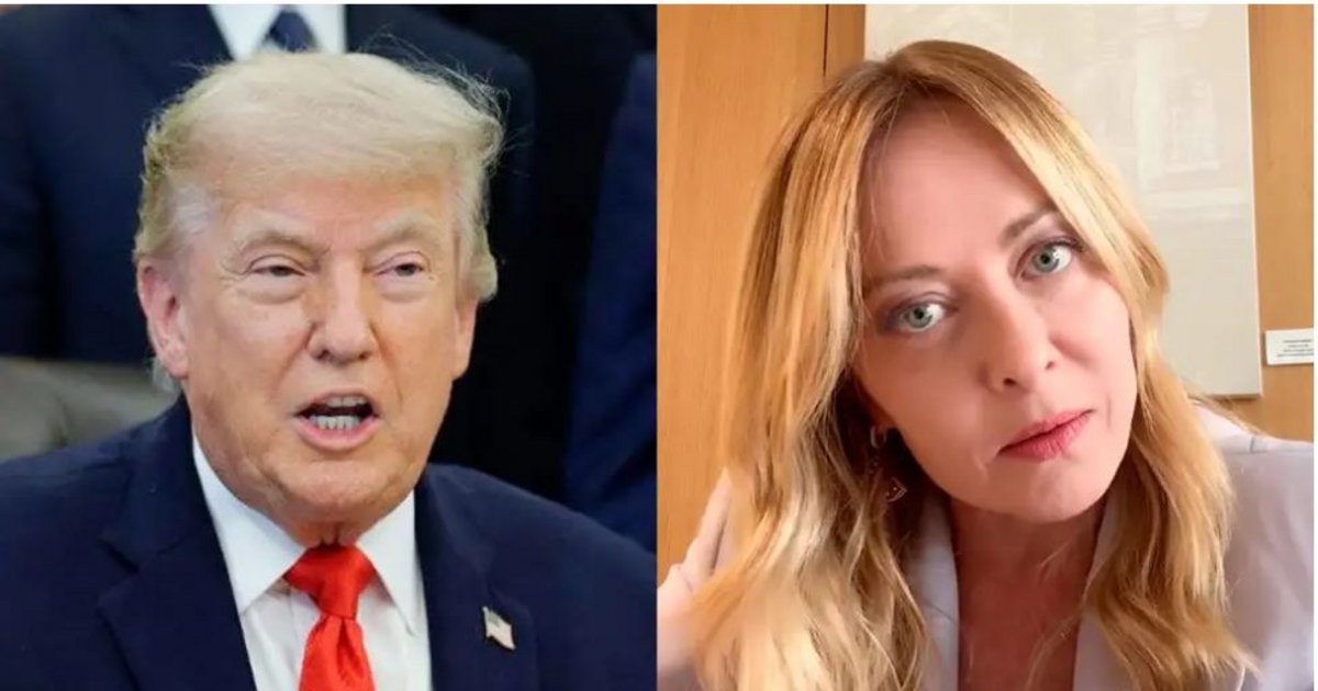 Trump se burló de Meloni y estalló un escándalo