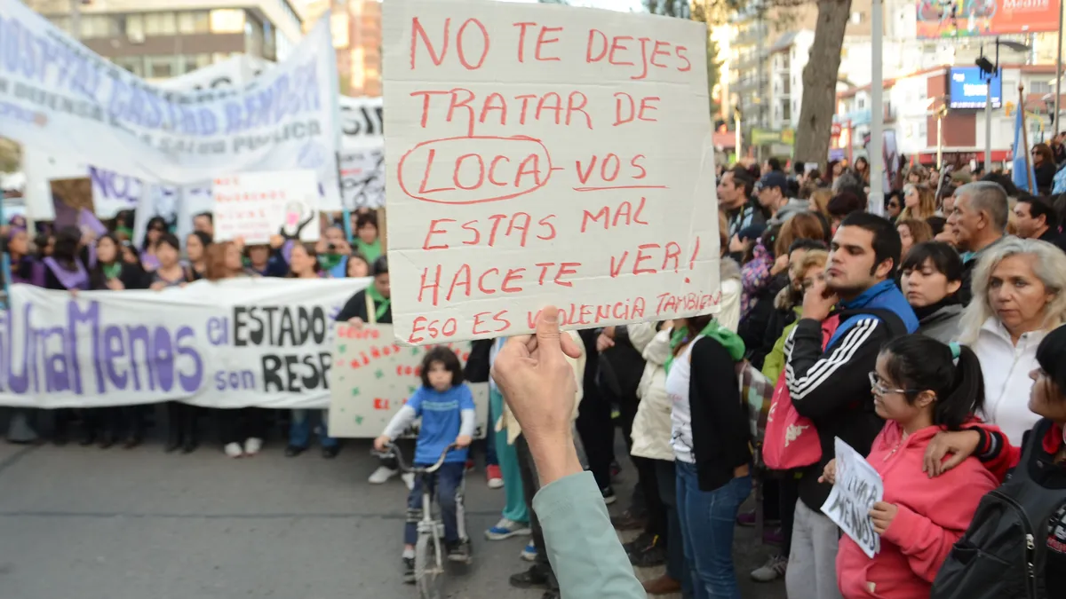 Llevará el botón antipánico a la marcha del Ni Una Menos en Neuquén: "Hasta no verte arrastrada en el piso no voy a parar"