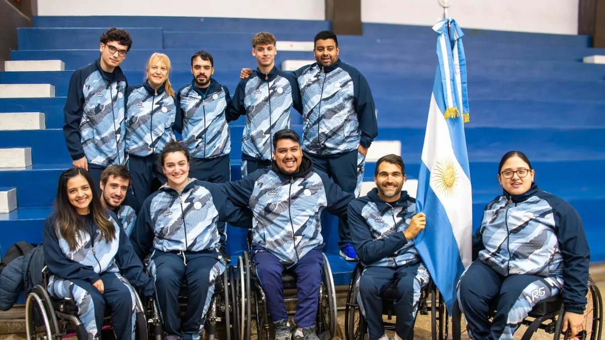 La delegación argentina fue despedida rumbo a los Juegos Parasuramericanos Valledupar 2026