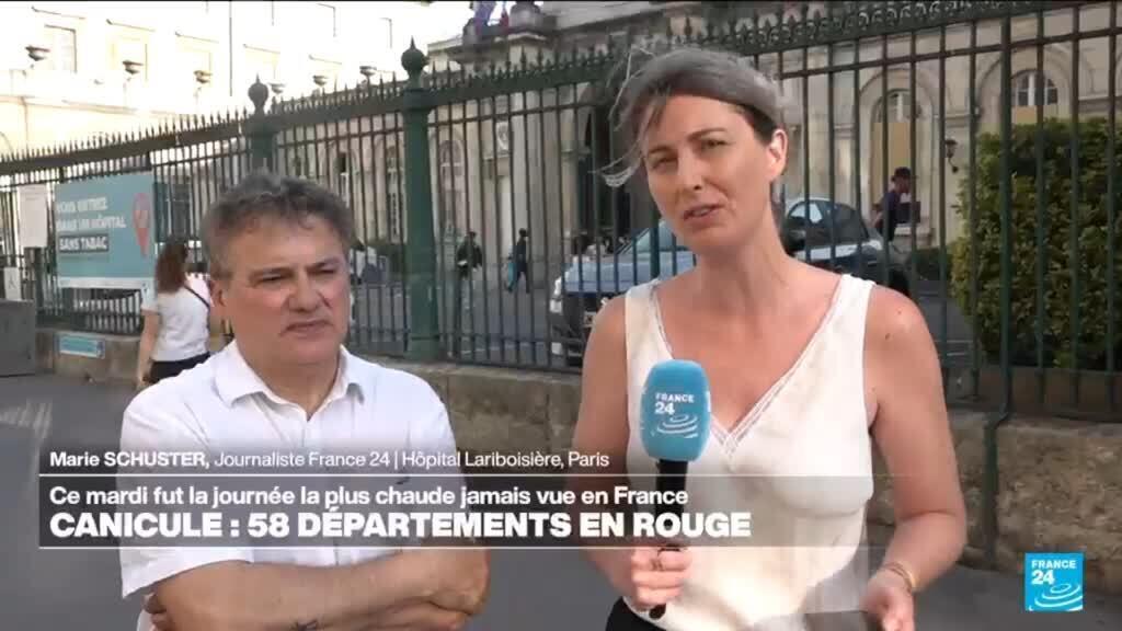 Canicule en France : explosion des appels au SAMU et hausse des admissions aux urgences