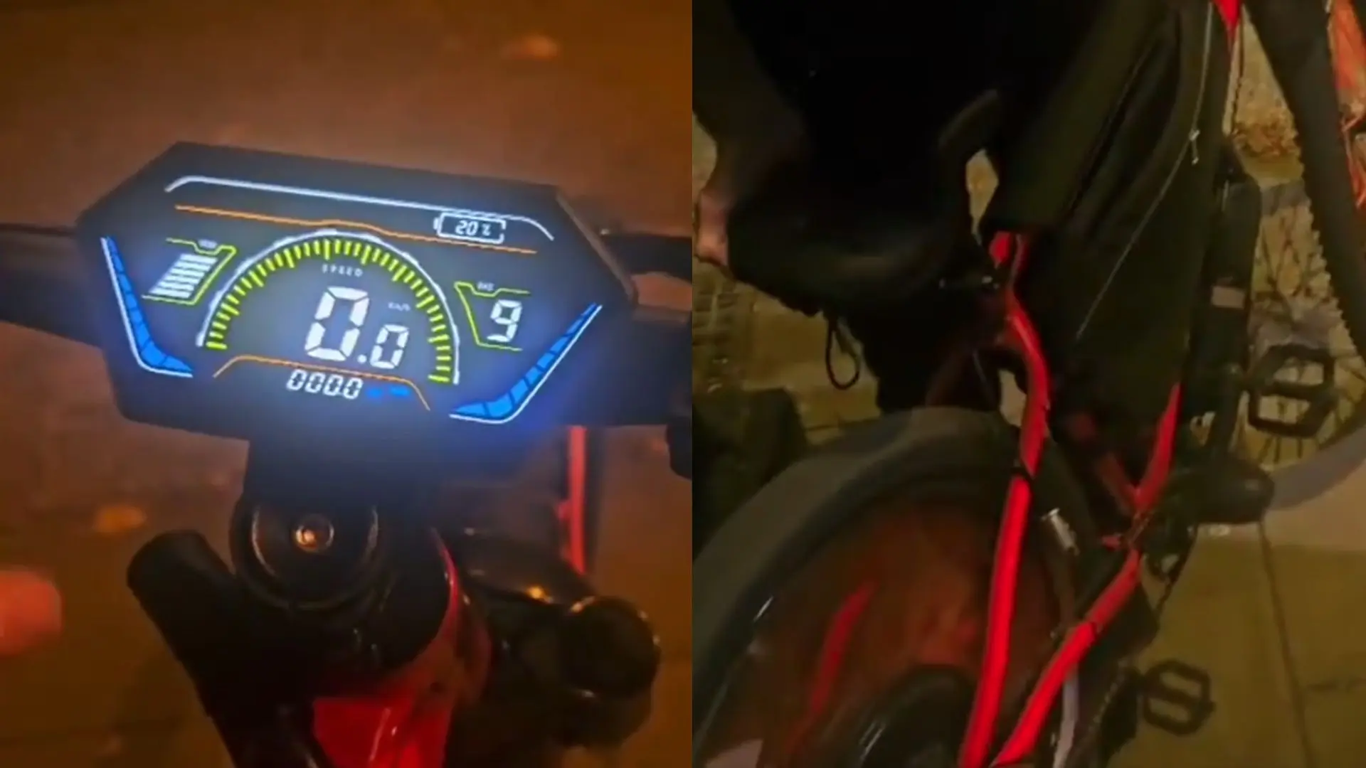 Parecía una bicicleta, pero superaba los 50 km/h y el "ciclista" no tenía el carnet