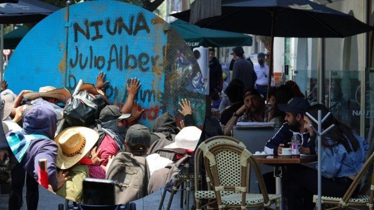 Restauranteros exigen a CNTE retirar plantón del Centro Histórico
