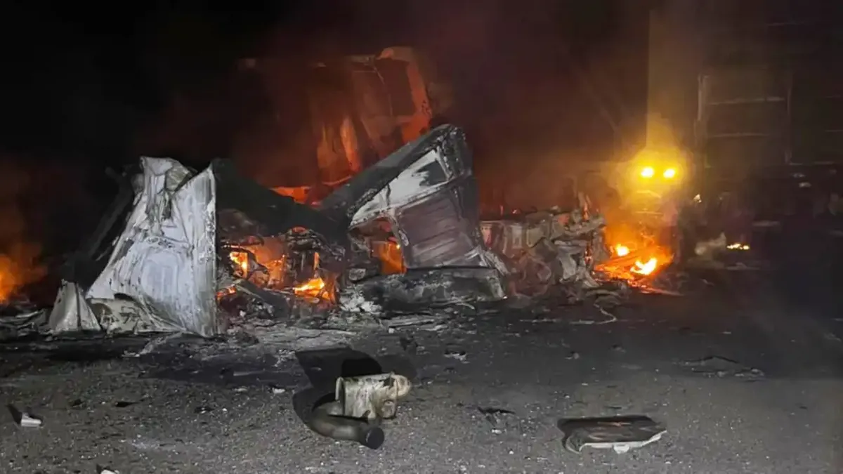 José Sáez y Luis Gutiérrez, los camioneros que murieron en un terrible choque frontal