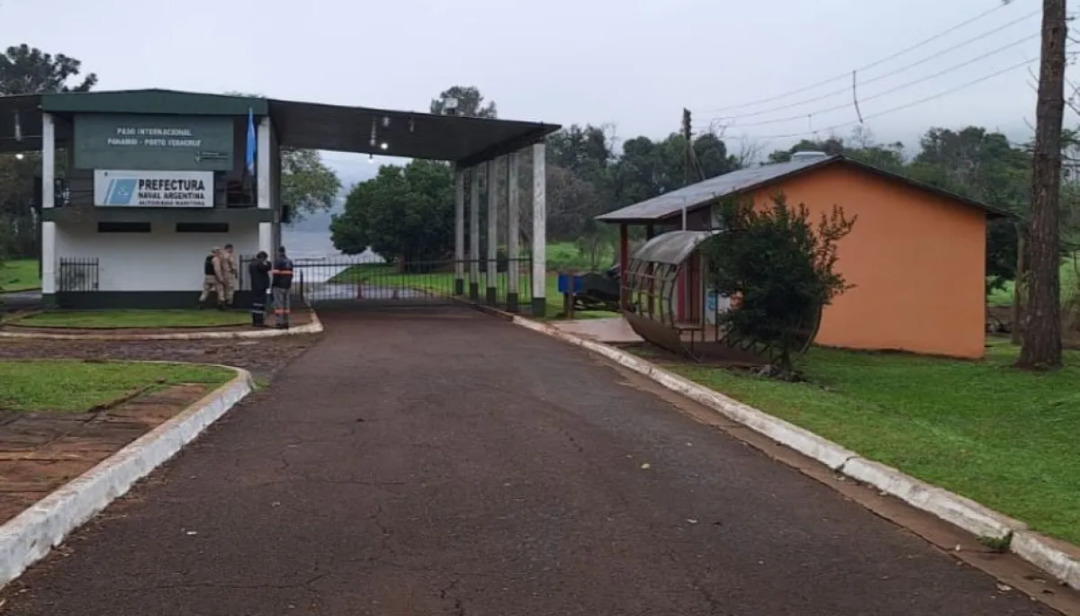 Cerraron el paso fronterizo entre Panambí y Porto Vera Cruz por la crecida del río Uruguay