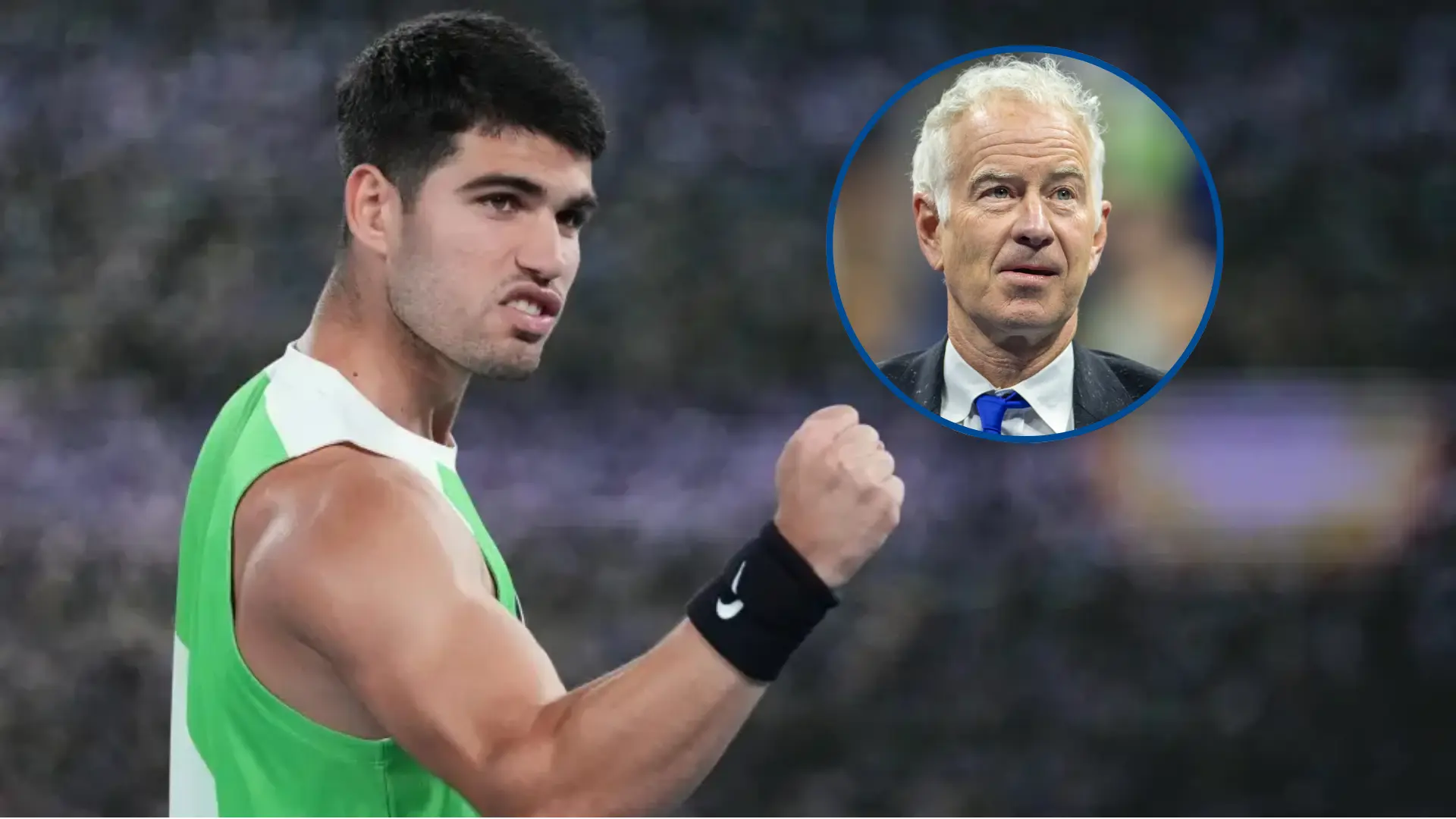 John McEnroe: "Rezamos para que Alcaraz regrese lo antes posible"