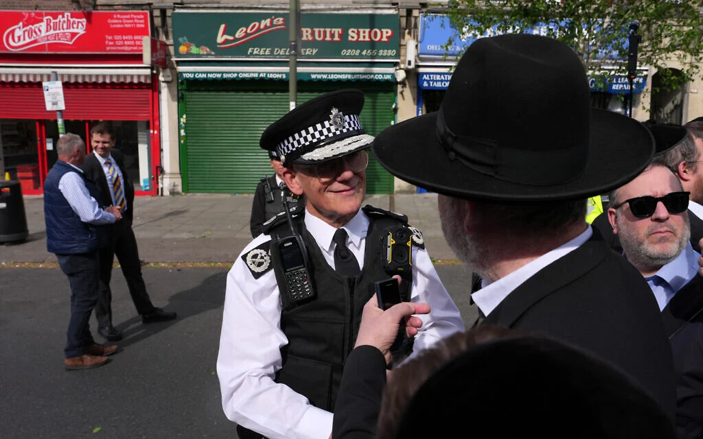 UK Jews decry policy paper in which Muslim police group calls Zionism form of hatred