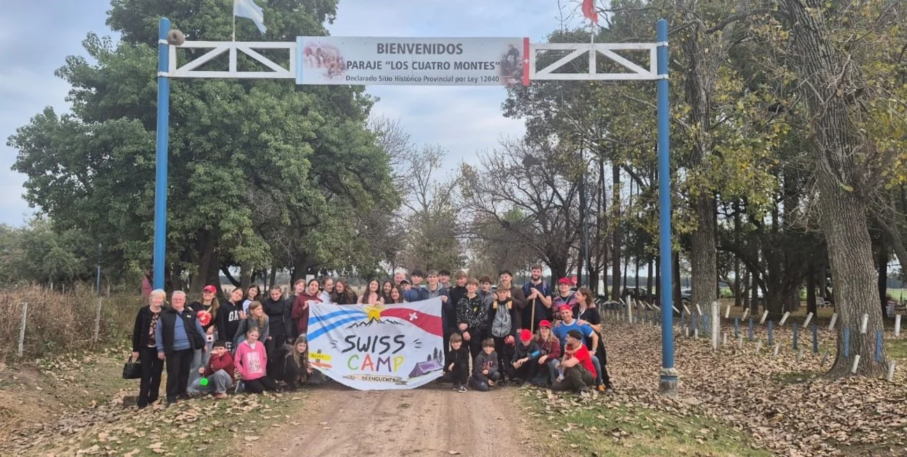 Jóvenes de todo el país redescubrieron las raíces de la inmigración suiza en San Jerónimo Norte