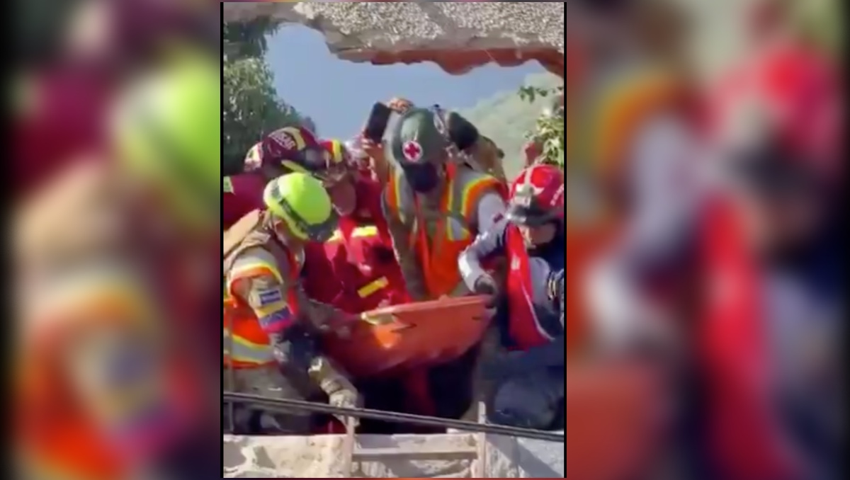 Belkys Barreto mujer permaneció 86 horas atrapada edificio Venezuela
