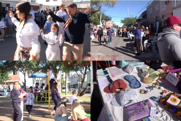 La Peña de la Esperanza reunió a vecinos y emprendedores en la plaza Primera Junta