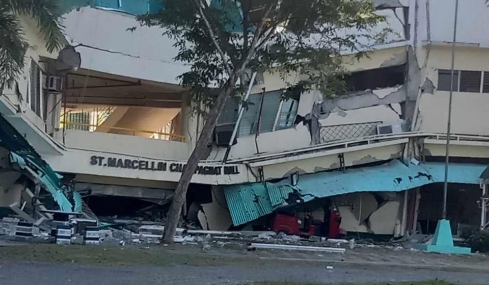 Sismo de magnitud 7.8 sacude Filipinas: cancelan alerta de Tsunami