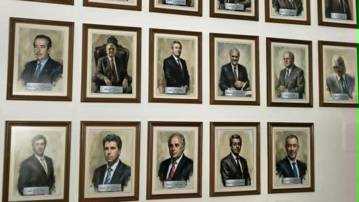Con Inteligencia Artificial renovaron la Galería de Vicegobernadores de la Legislatura Provincial
