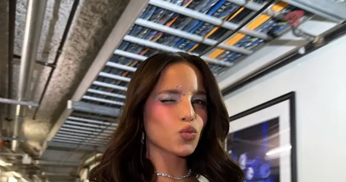 Emilia Mernes deslumbró con un look inspirado en Argentina para la previa del Mundial 2026