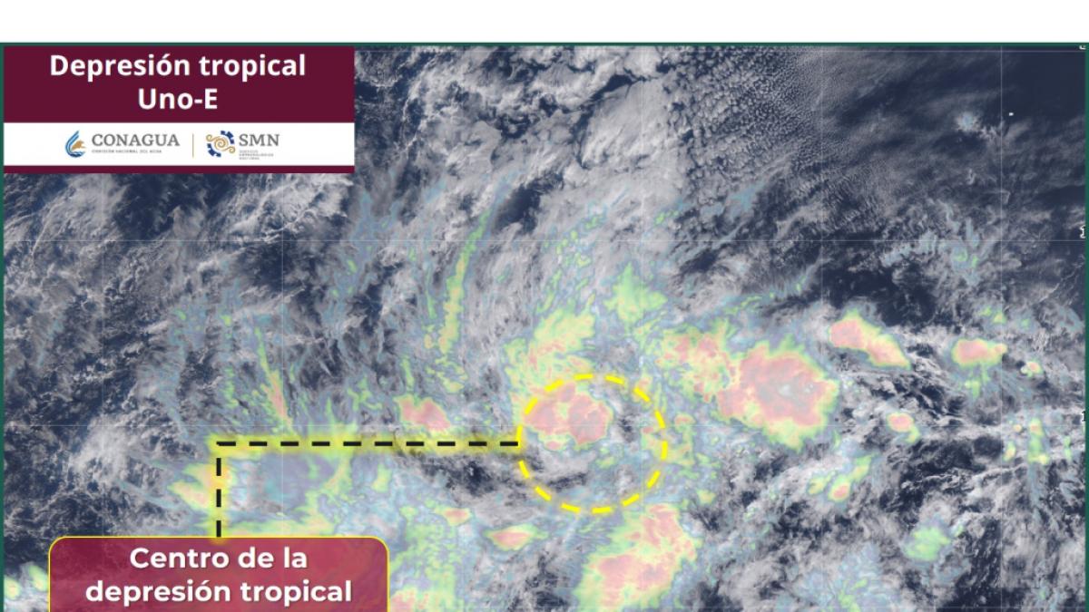 Se forma la Depresión Tropical Uno