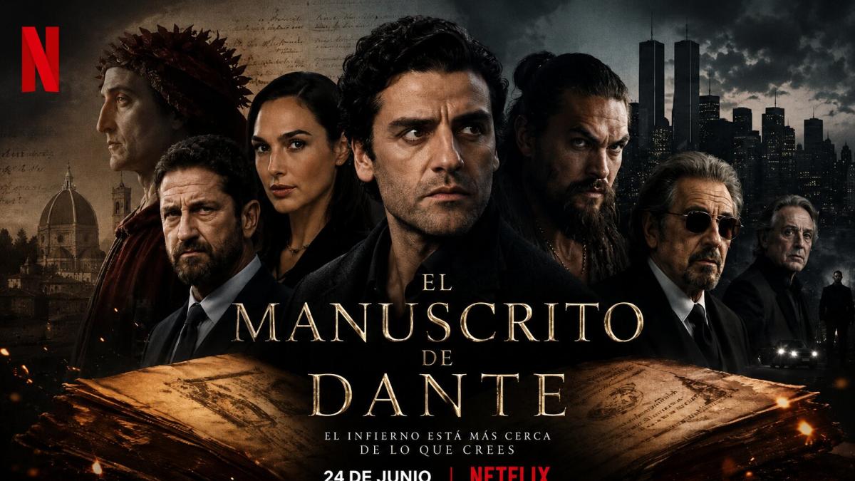 El manuscrito de Dante: La cinta con Gerard Butler y Oscar Isaac que arrasa en Netflix