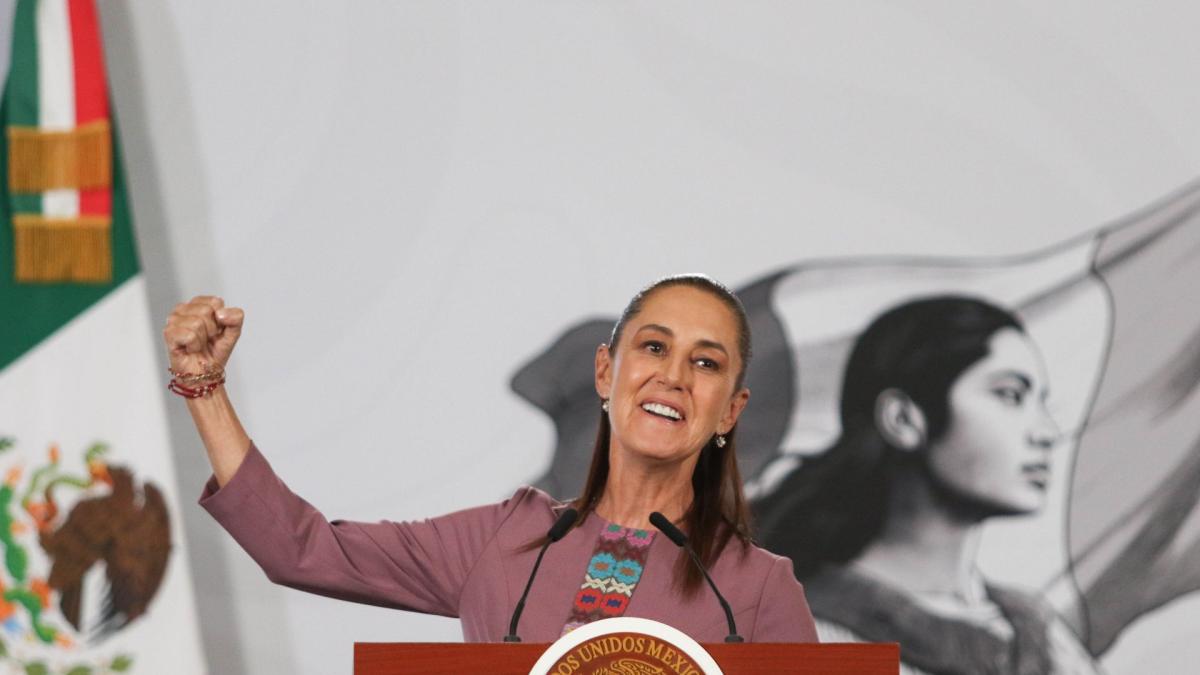 "Suerte y buena vibra", Sheinbaum desea éxito al