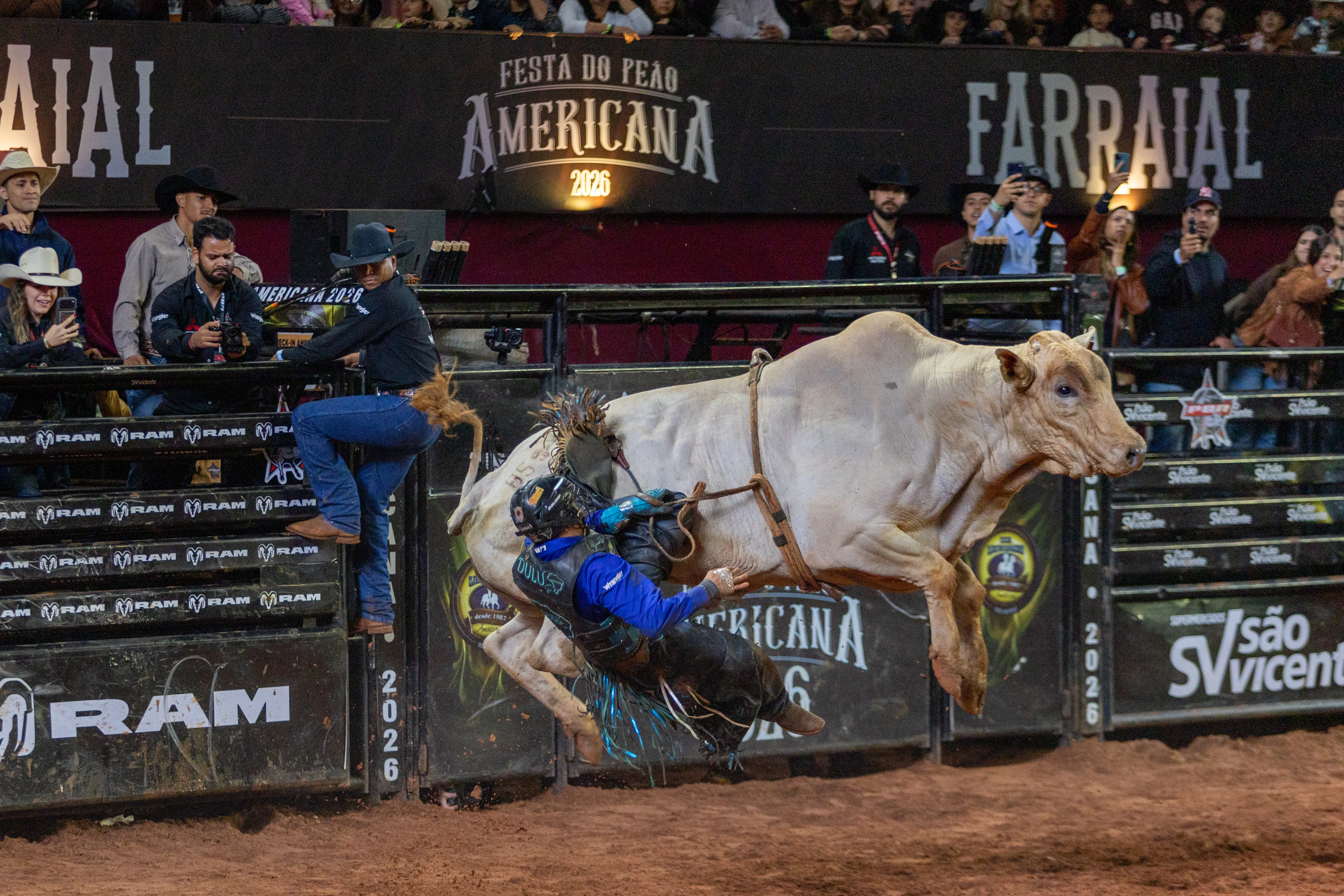 Rodeio em Americana reuniu finais em três tambores, cutiano e Iron Cowboy; confira vencedores