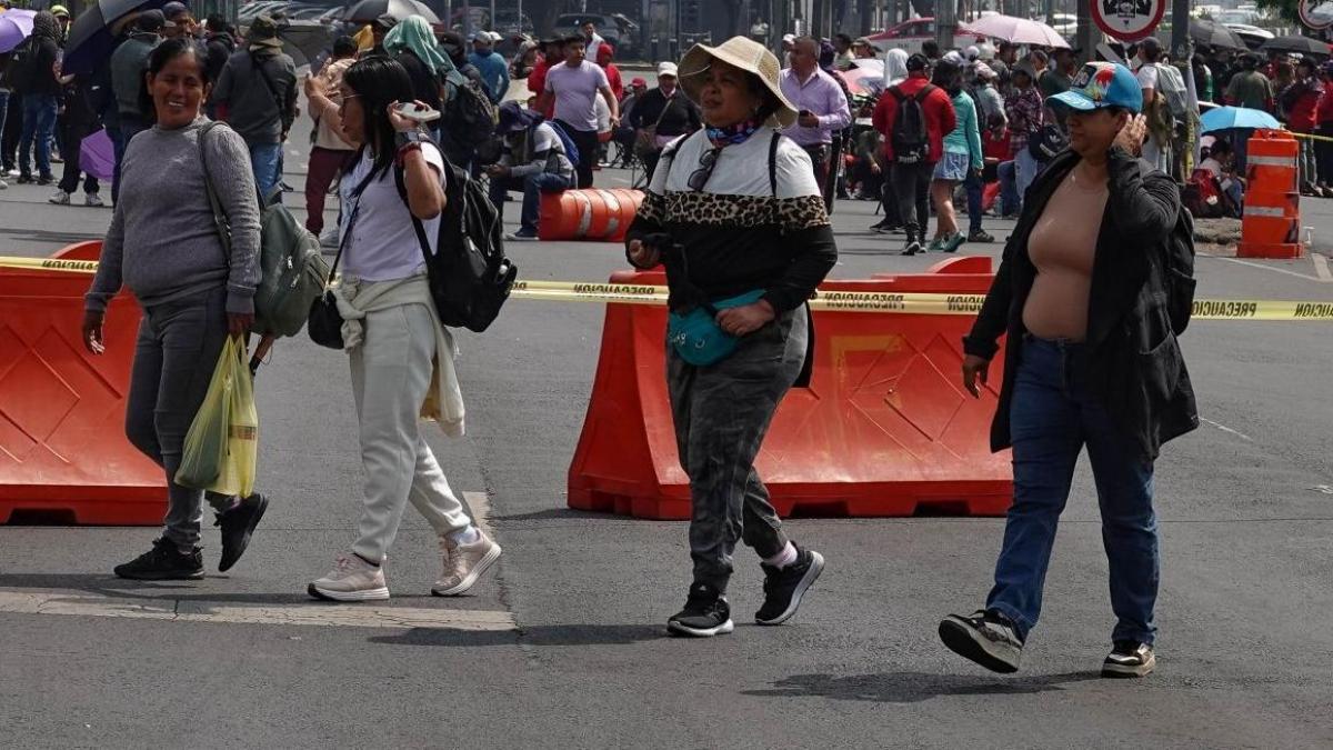 Protestas simultáneas de la CNTE provocarán caos en Paseo de la Reforma; van a AFOREs